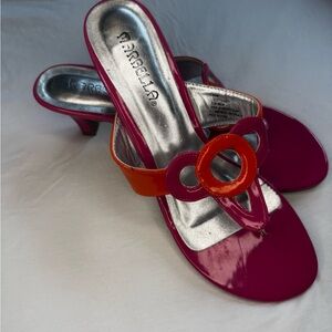 Marbella Women's Pink and Orange Heels